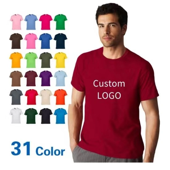 Factory Direct Sales 100% Cotton 180g Men T